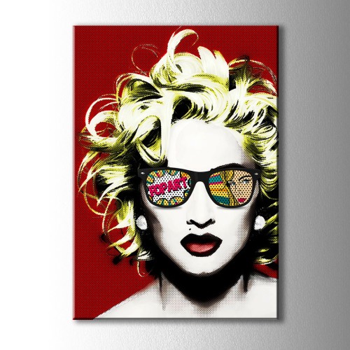 Marilyn Monroe Pop Art Kanvas Tablo
